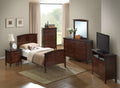 Hammond G5425A Tb Twin Bed 2 Boxes Cappuccino Beige Particle Board