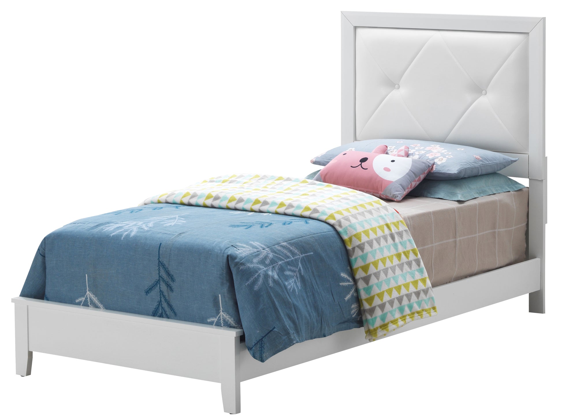 Primo G1339A Tb Twin Bedwhite White Mdf