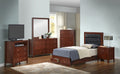 Burlington G2400C Tsb Twin Storage Bedcherry Twin Cherry Bedroom Storage Included Particle Board