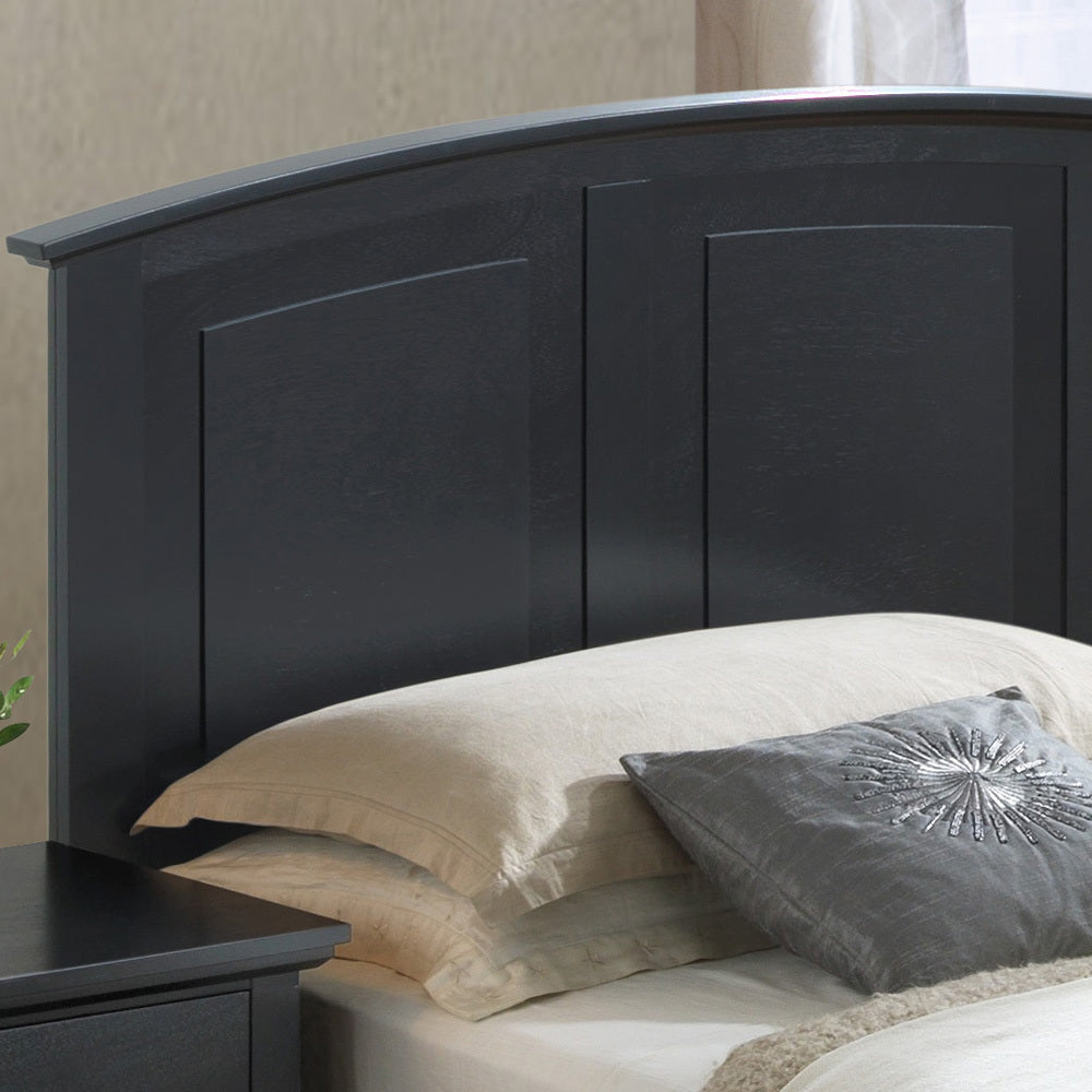 Hammond G5450A Kb King Bed 2 Boxes Black Black Particle Board