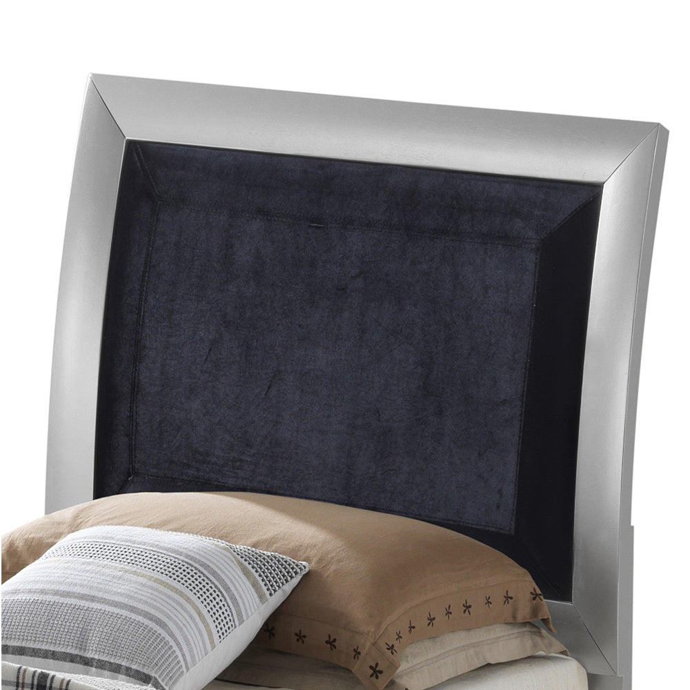 Marilla G1503A Tb Twin Bedsilver Champagne Champagne Particle Board