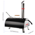 Black Pizza Oven Outdoor 12
