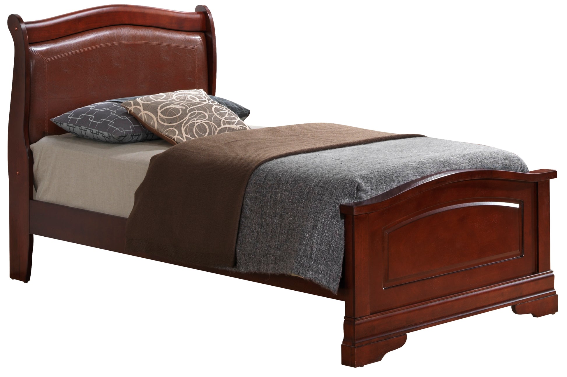 Louis Phillipe G3100C Tb2 Twin Bedcherry Cherry Particle Board