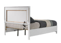 Haiden Eastern King Bed W Storage, Led & White Finish Bd01742Ek White Mdf