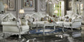 Dresden End Table, Bone White Finish Lv01692 White Wood