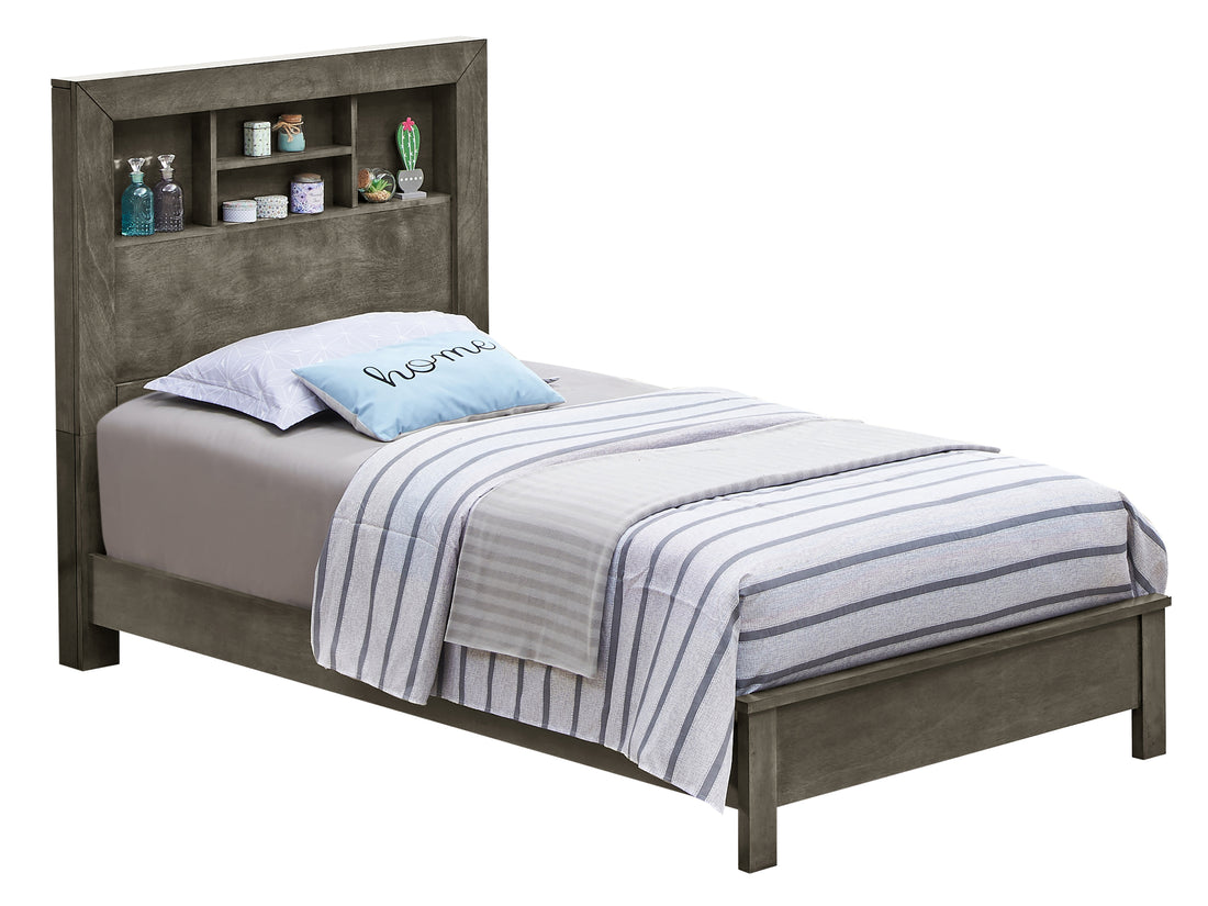 Burlington G2405B Tb2 Twin Bedgray Box Spring Required Twin Gray Particle Board