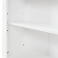 Tall Bathroom Storage Cabinet, Freestanding Storage Cabinet With Drawer And Adjustable Shelf, Mdf Board With Painted Finish, White White Mdf