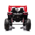 24V Ride On Xxl Utv Car For Kid,2Seater With Two Safety Belts, Side By Side 4X4 Ride On Off Road Truck With Parent Remote Control, Battery Powered Electric Car W High Low Speed, Two Safety Belts.