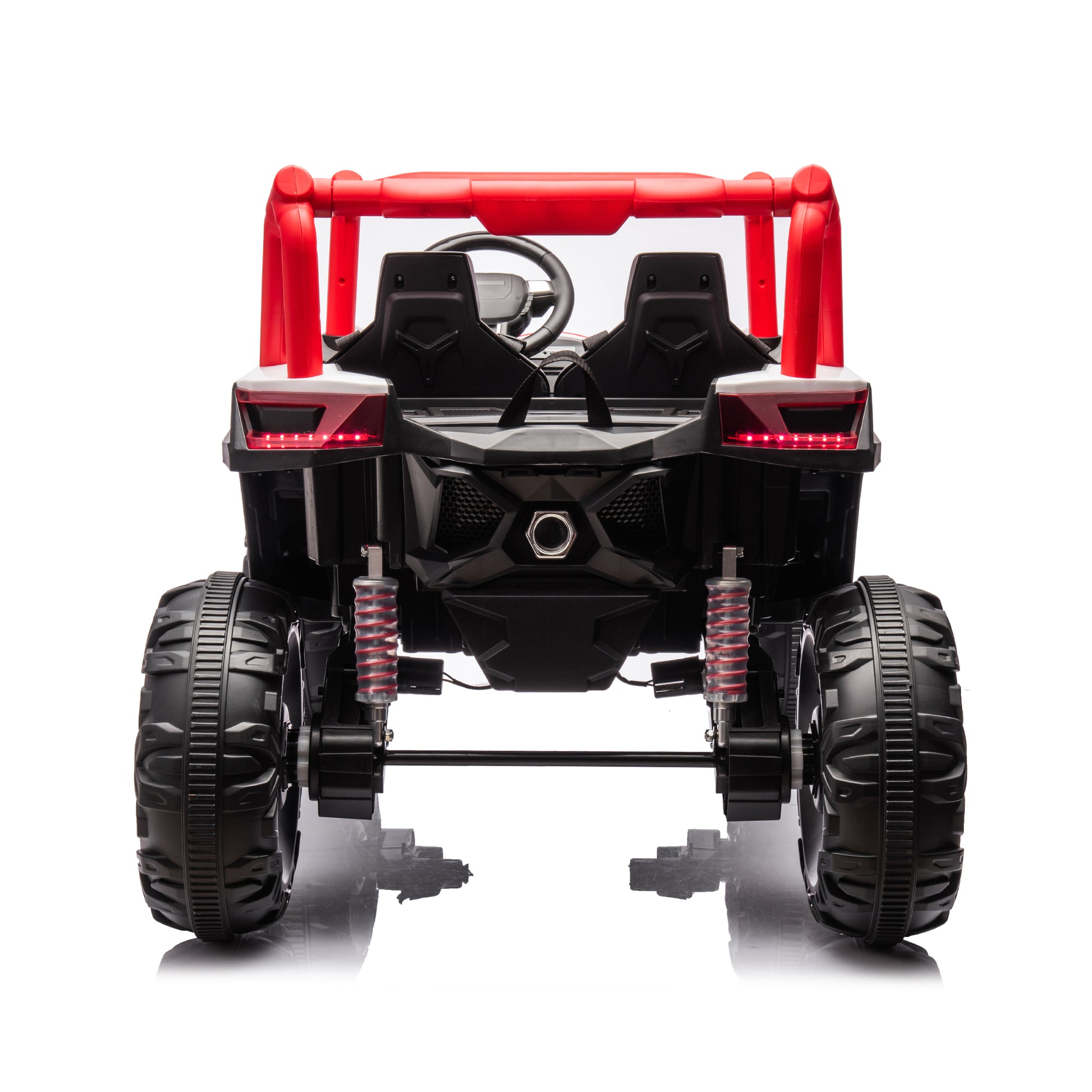 24V Ride On Xxl Utv Car For Kid,2Seater With Two Safety Belts, Side By Side 4X4 Ride On Off Road Truck With Parent Remote Control, Battery Powered Electric Car W High Low Speed, Two Safety Belts.