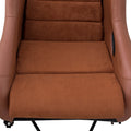 Racing Seat Brown Pu Fiberglass