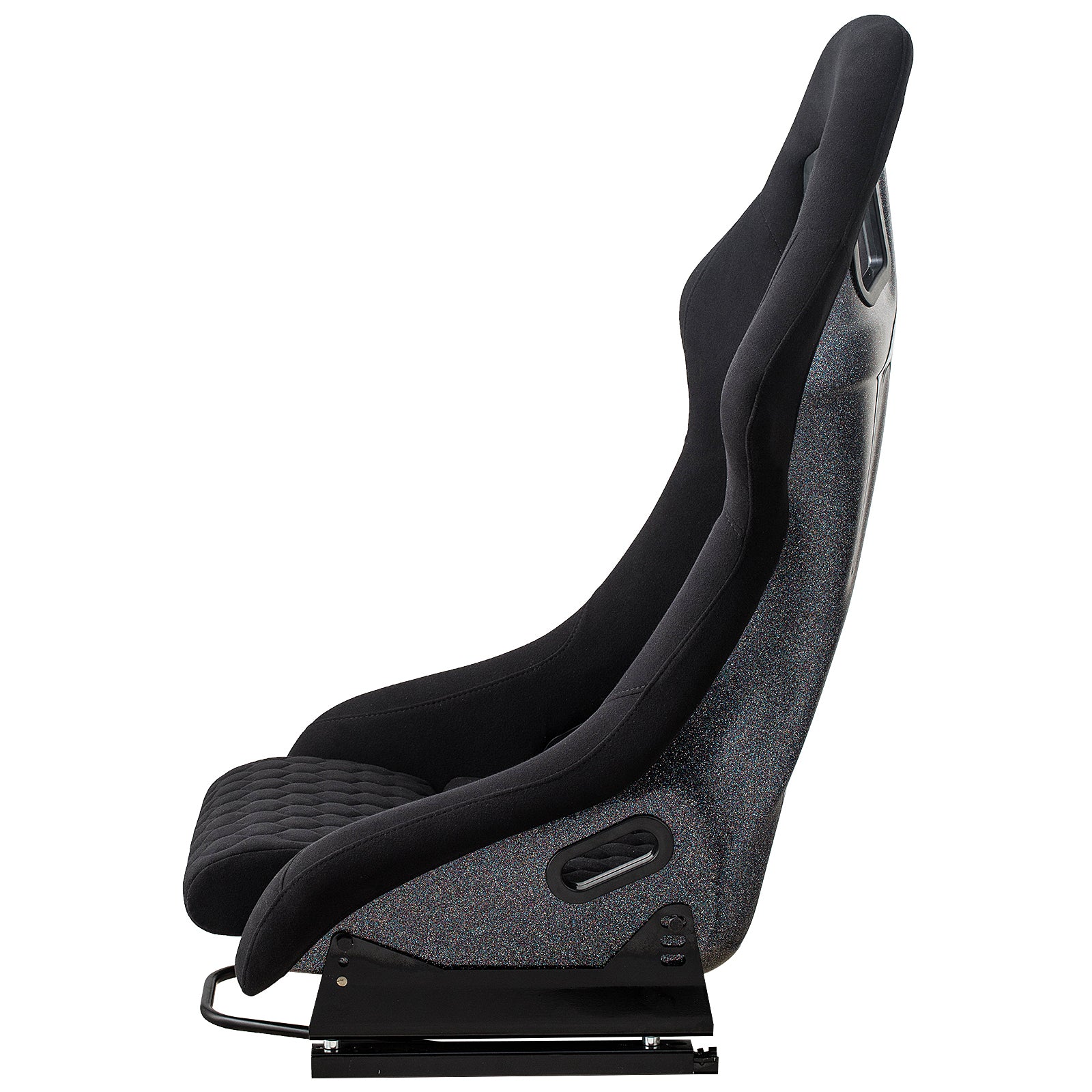 Racing Seat Black Fiberglass