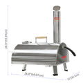 Silver Pizza Oven Outdoor 12