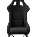 Racing Seat Black Fiberglass