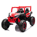 24V Ride On Xxl Utv Car For Kid,2Seater With Two Safety Belts, Side By Side 4X4 Ride On Off Road Truck With Parent Remote Control, Battery Powered Electric Car W High Low Speed, Two Safety Belts.