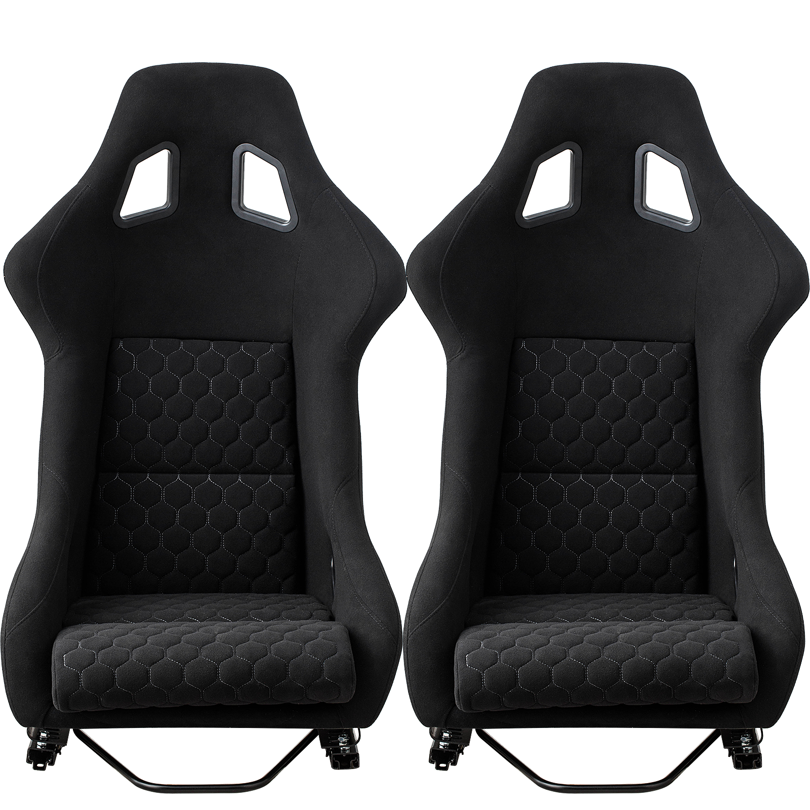 Racing Seat Black Fiberglass