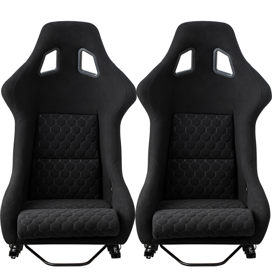 Racing Seat Black Fiberglass