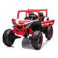 24V Ride On Xxl Utv Car For Kid,2Seater With Two Safety Belts, Side By Side 4X4 Ride On Off Road Truck With Parent Remote Control, Battery Powered Electric Car W High Low Speed, Two Safety Belts.