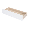 Twin Size Wood Platform Bed With 4 Drawers And Streamlined Headboard & Footboard, White White Solid Wood Mdf