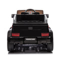 24V Ride On Car For Kids Battery Powered Ride On 4Wd Toys With Remote Control,Parents Can Assist In Driving,Music And Lights,Five Point Safety Belt,Rocking Chair Mode For Back And Forth Swinging Black Polyethylene