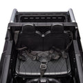24V Ride On Car For Kids Battery Powered Ride On 4Wd Toys With Remote Control,Parents Can Assist In Driving,Music And Lights,Five Point Safety Belt,Rocking Chair Mode For Back And Forth Swinging Black Polyethylene