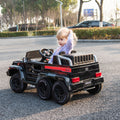 24V Ride On Car For Kids Battery Powered Ride On 4Wd Toys With Remote Control,Parents Can Assist In Driving,Music And Lights,Five Point Safety Belt,Rocking Chair Mode For Back And Forth Swinging White Polyethylene