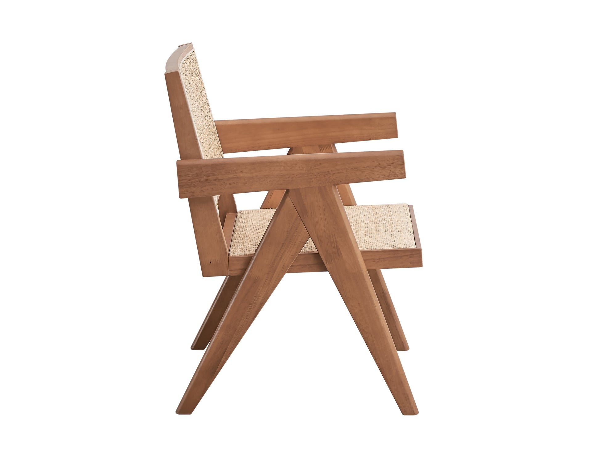 Velentina Accent Chair, Rattan & Natural Finish Ac02375 Rattan Wood