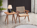 Velentina Accent Chair, Rattan & Natural Finish Ac02375 Rattan Wood