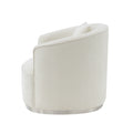 Odette Chair W 1 Pillow, Beige Chenille Lv01919 Beige Chenille