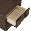 Kenzo Modern Style King 4Pc Storage Bedroom Set Made With Wood, Led Headboard, Bluetooth Speakers & Usb Ports Walnut Box Spring Not Required King Walnut Wood 4 Piece Set Bedroom Bed Included,Dresser Included,Mirror Included,Nightstand Included