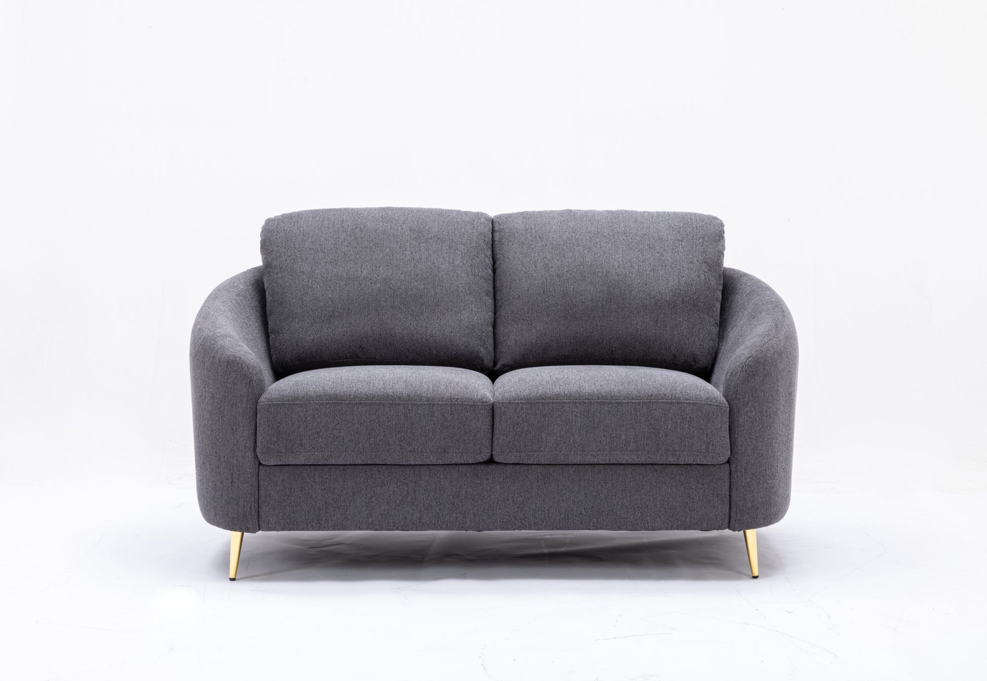 Yuina Loveseat, Gray Linen Lv01772 Gray Linen