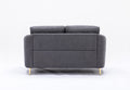 Yuina Loveseat, Gray Linen Lv01772 Gray Linen