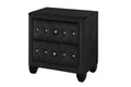 Luxurious Four Poster Queen 4 Pc Bedroom Set Made With Wood In Black Box Spring Not Required Queen Black Wood 4 Piece Set Bedroom Modern Upholstered Velvet Tufted Wood