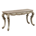 Miliani Sofa Table, Natural Marble & Antique Bronze Finish Lv01785 Antique Bronze Marble