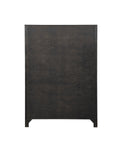 Kenzo Modern Style King 5Pc Storage Bedroom Set Made With Wood, Led Headboard, Bluetooth Speakers & Usb Ports Walnut Box Spring Not Required King Walnut Wood 5 Piece Set Bedroom Bed Included,Chest Included,Dresser Included,Mirror Included,Nightstand