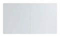 Kameryn Dining Table W Butterfly Leaf, White High Gloss Finish Dn02143 White Mdf Steel
