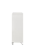 Tarian Chest, Pearl White Finish Bd02321 White Wood