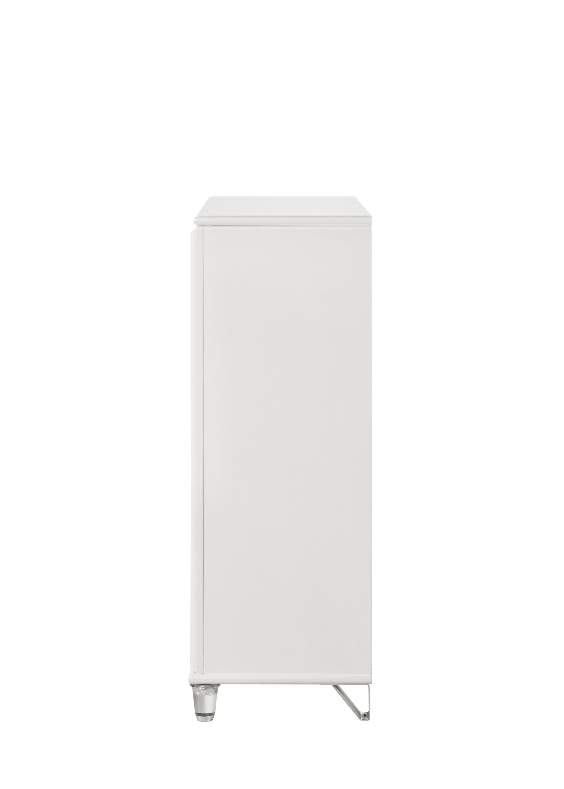 Tarian Chest, Pearl White Finish Bd02321 White Wood