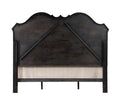 Chelmsford California King Bed, Beige Fabric & Antique Black Finish Bd02294Ck Beige Fabric