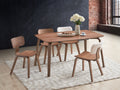 Casson Dining Table, Walnut Finish Dn02309 Walnut Wood