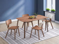 Casson Dining Table, Walnut Finish Dn02309 Walnut Wood