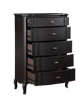 Chelmsford Chest, Black Antique Finish Bd02300 Antique Black Wood