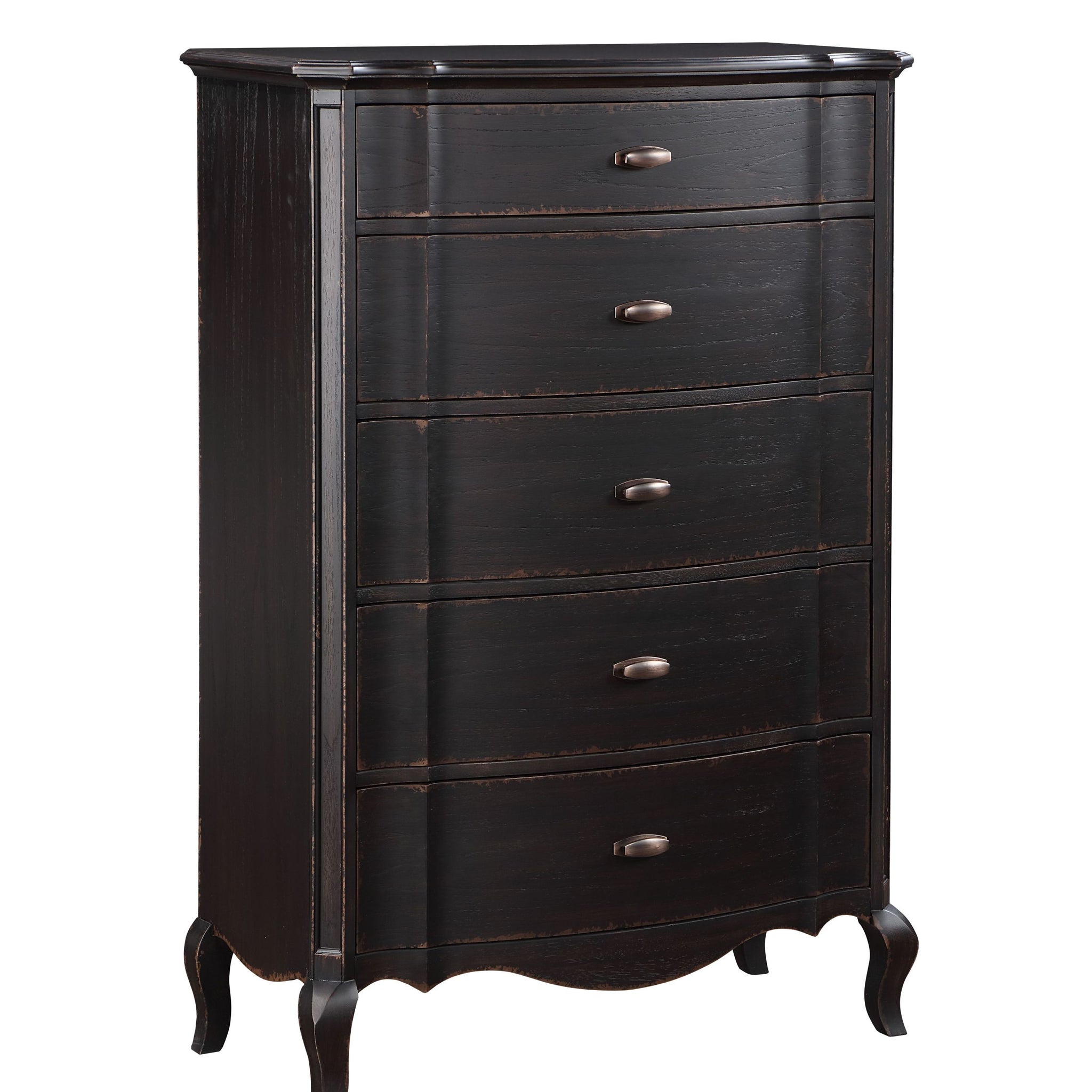 Chelmsford Chest, Black Antique Finish Bd02300 Antique Black Wood