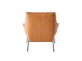 Jabel Accent Chair, Sandstone Top Grain Leather Ac02383 Brown Leather