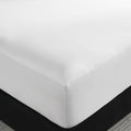 Cool Warm Reversible Waterproof And Stain Release Mattress Pad White Polyester