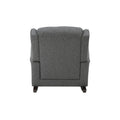 Fabien Rocking Chair, Gray Fabric Ac02183 Gray Fabric