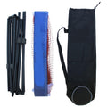 Portable Large Volleyball Badminton Tennis Net With Carrying Bag Stand Frame 10Ft Black Iron