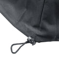 Garden Chair Covers Waterproof,Outdoor Patio Furniture Chair Protective Storage Cover, Heavy Duty Stacking Chair Cover Fits Up To 32 D X32 W X 40.5 H,Black Black Oxford Fabric