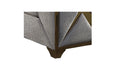 Velencia Modern Style Chair In Cream Cream Primary Living Space Modern Upholstered Wood