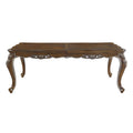Latisha Dining Table Antique Oak Finish Dn01356 Oak Solid Wood Mdf
