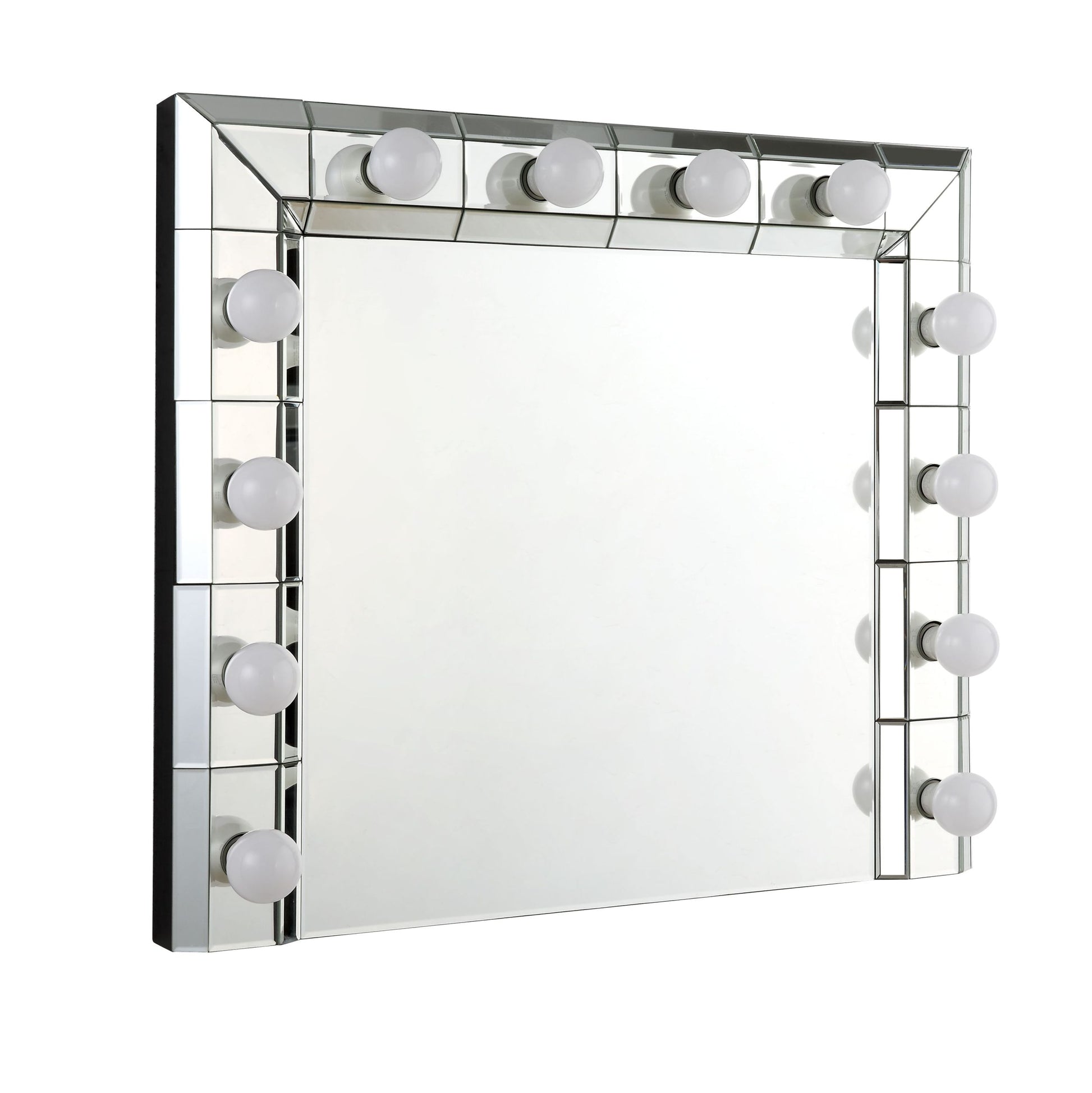 Dominic Accent Mirror Mirrored Ac00765 Silver Glass